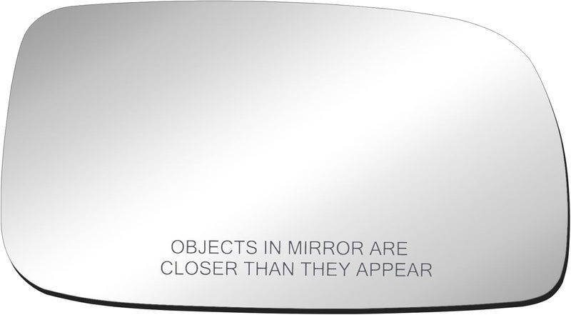 BOOLEE Mirror Glass Replacement fit for 2007-2012 Toyota Camry/Camry Hybrid (1st digit of VIN is a 1,4 or 5 made in USA Only) Passenger Right Side RH With Adhesives - Image 1